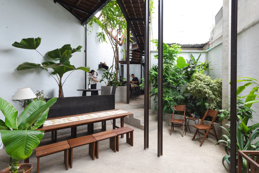 Communal space for guests